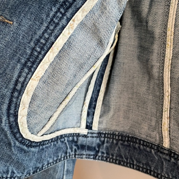 ESPRIT 1968 Denim Cropped Jacket Size Small - Picture 10 of 12